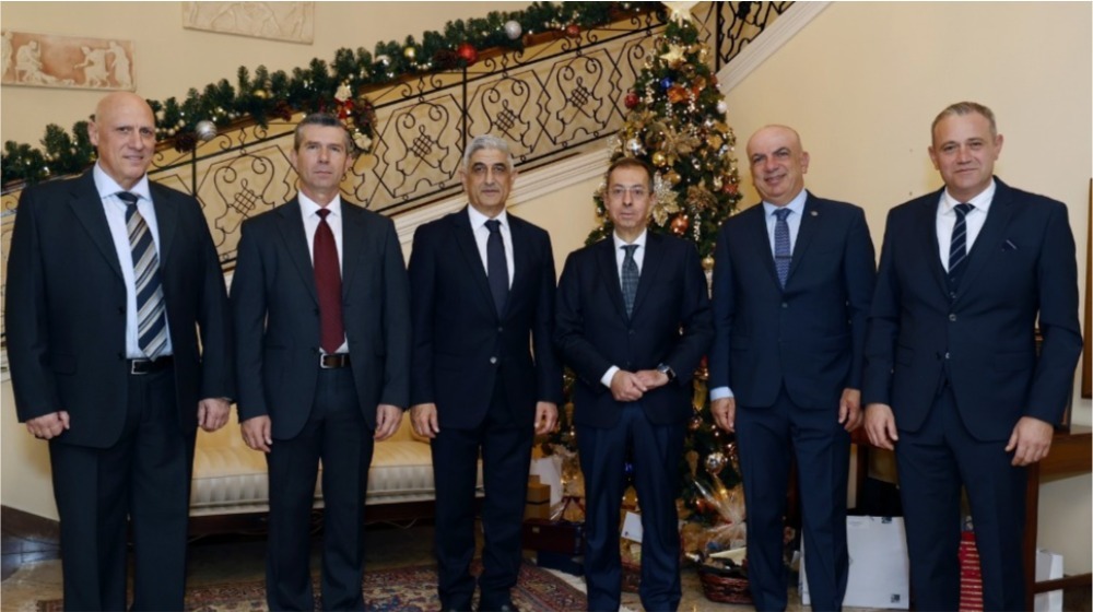 Εορταστική δεξίωση της Ελληνικής Πρεσβείας στην Κύπρο για τα Χριστούγεννα και το Νέο Έτος